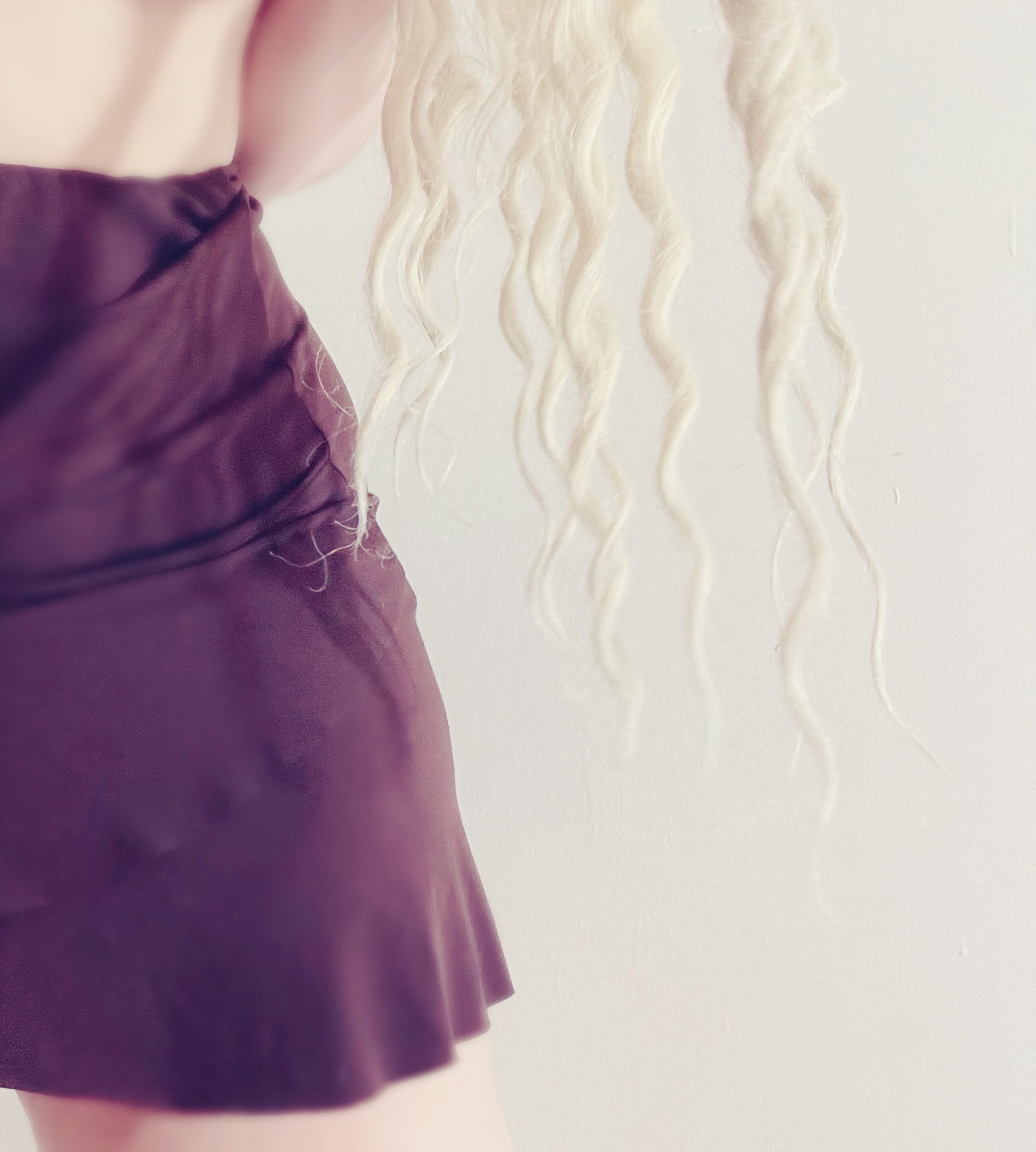 The windy day and my short skirt part 2!